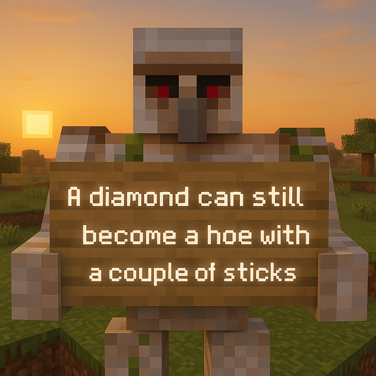 "Hoe" Sign