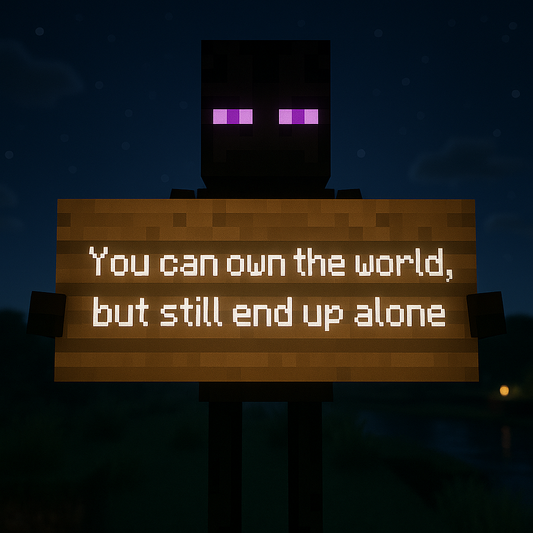 "Alone" Sign