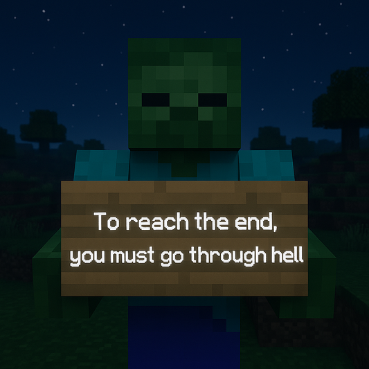 "End" Sign